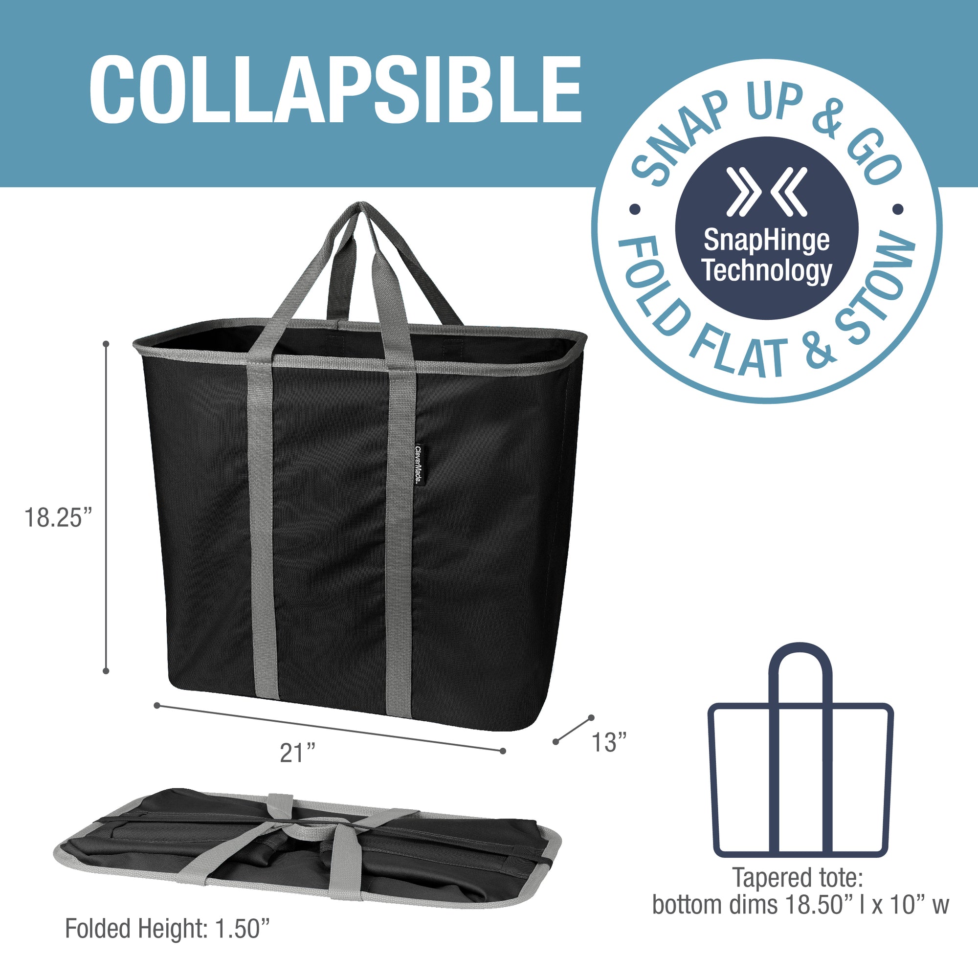 Collapsible Laundry Caddy