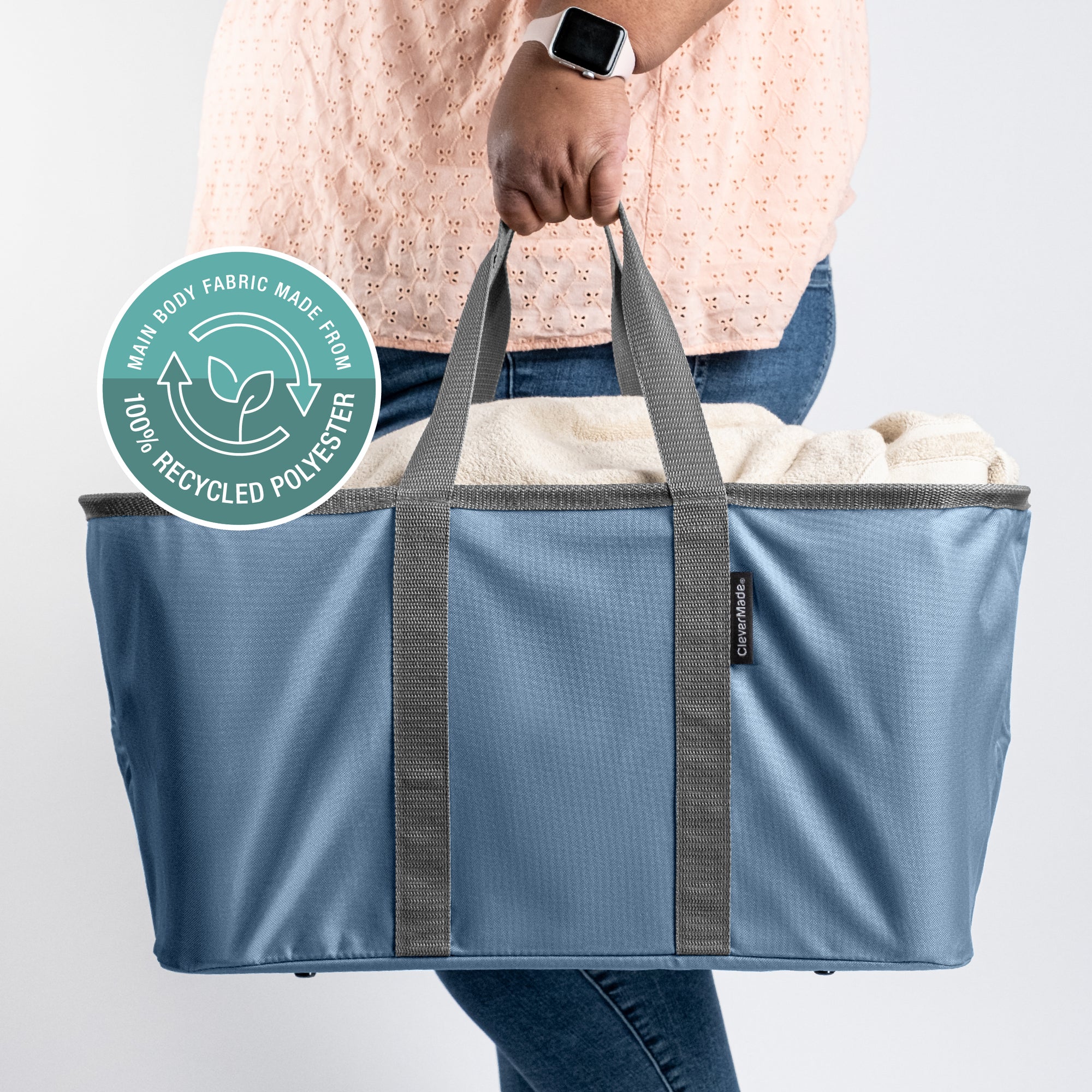 Collapsible Laundry Basket Tote