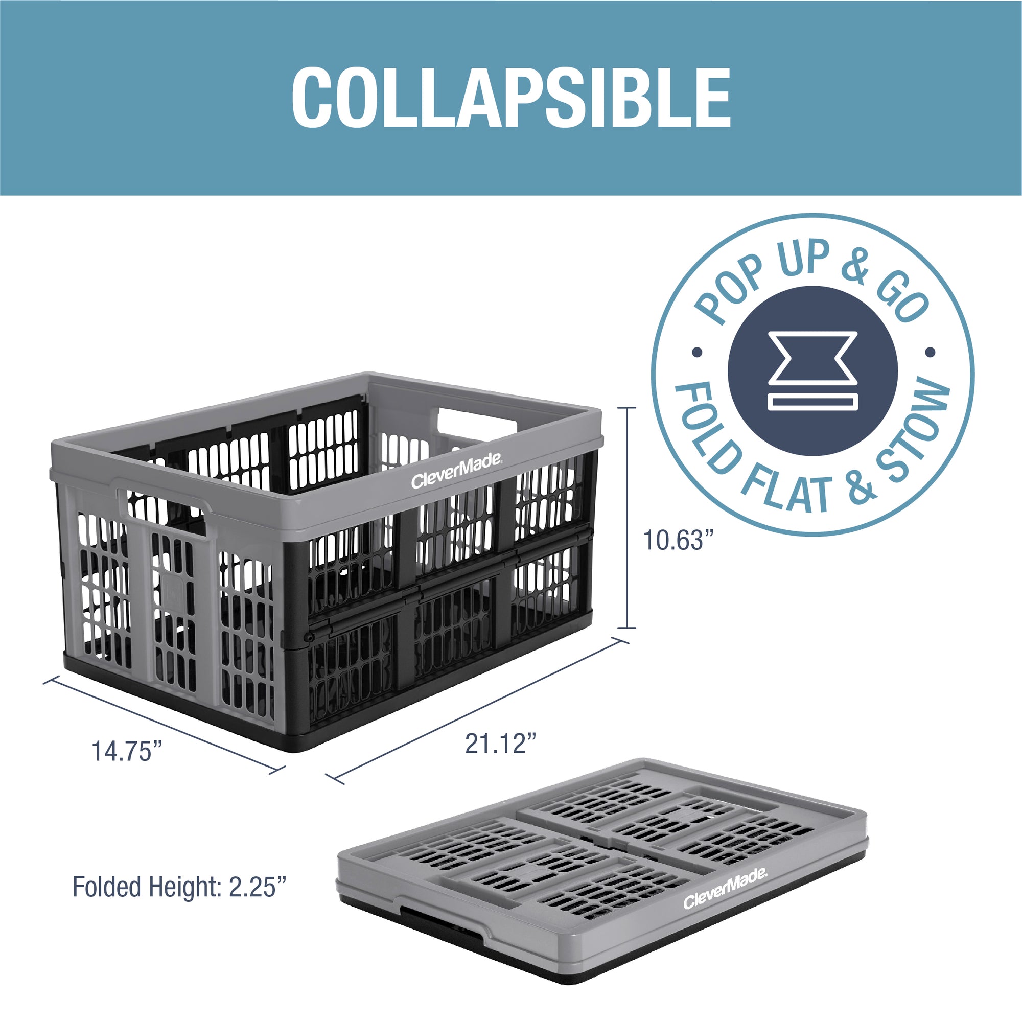 Collapsible Utility Crate