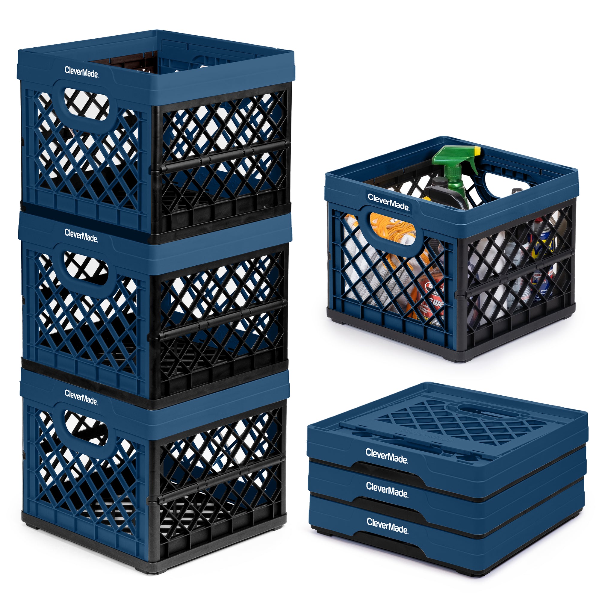 Collapsible Milk Crate