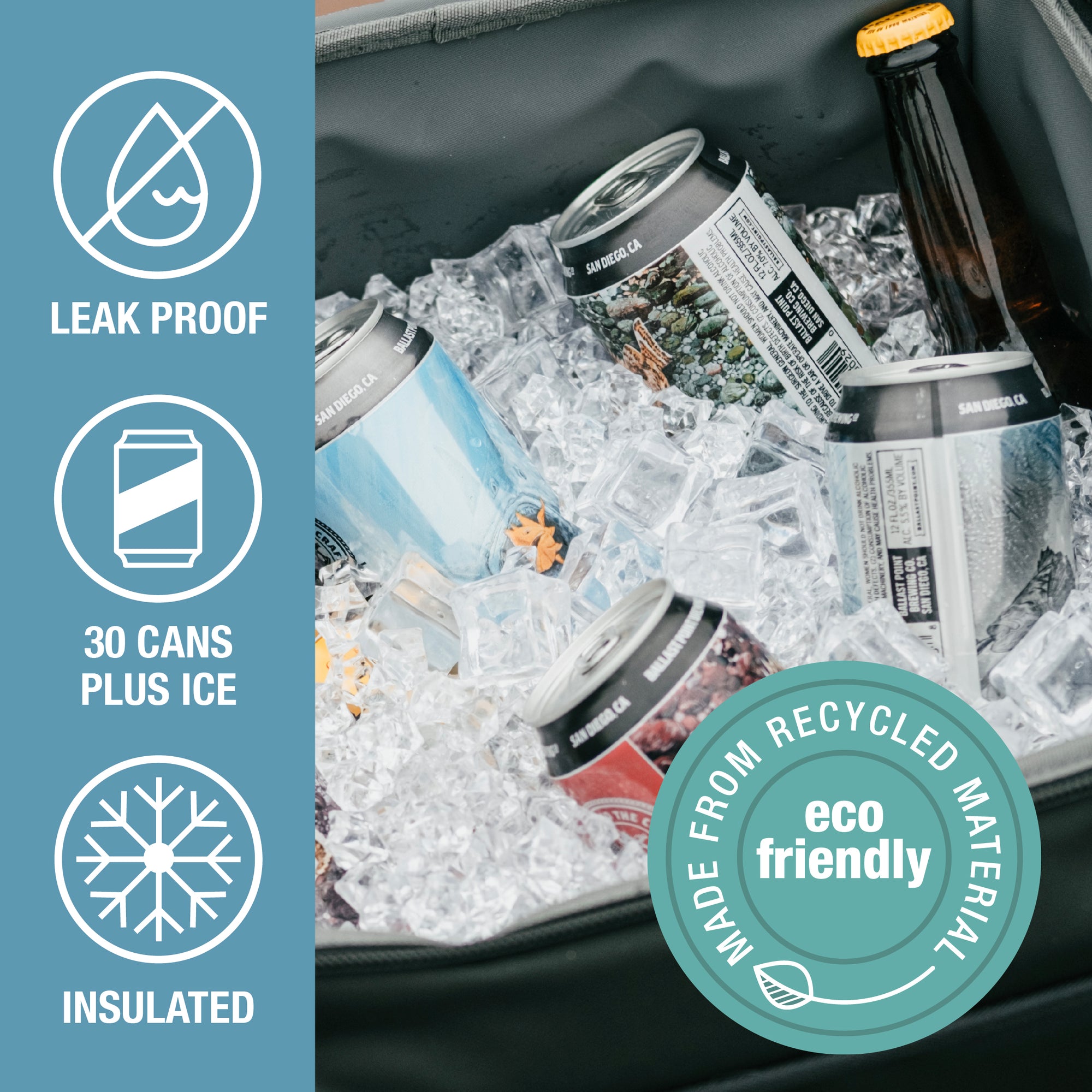 Eco Tahoe Collapsible Cooler