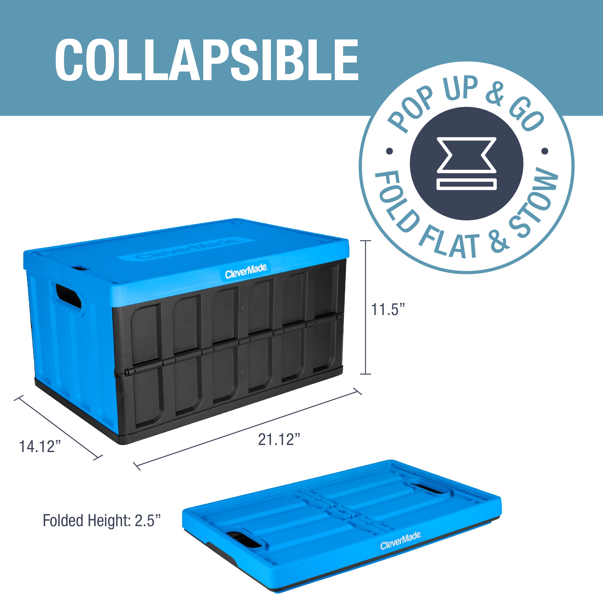 These Clever Collapsible Storage Bins That Are 'Great for Moving' Are Just  $15 Apiece at