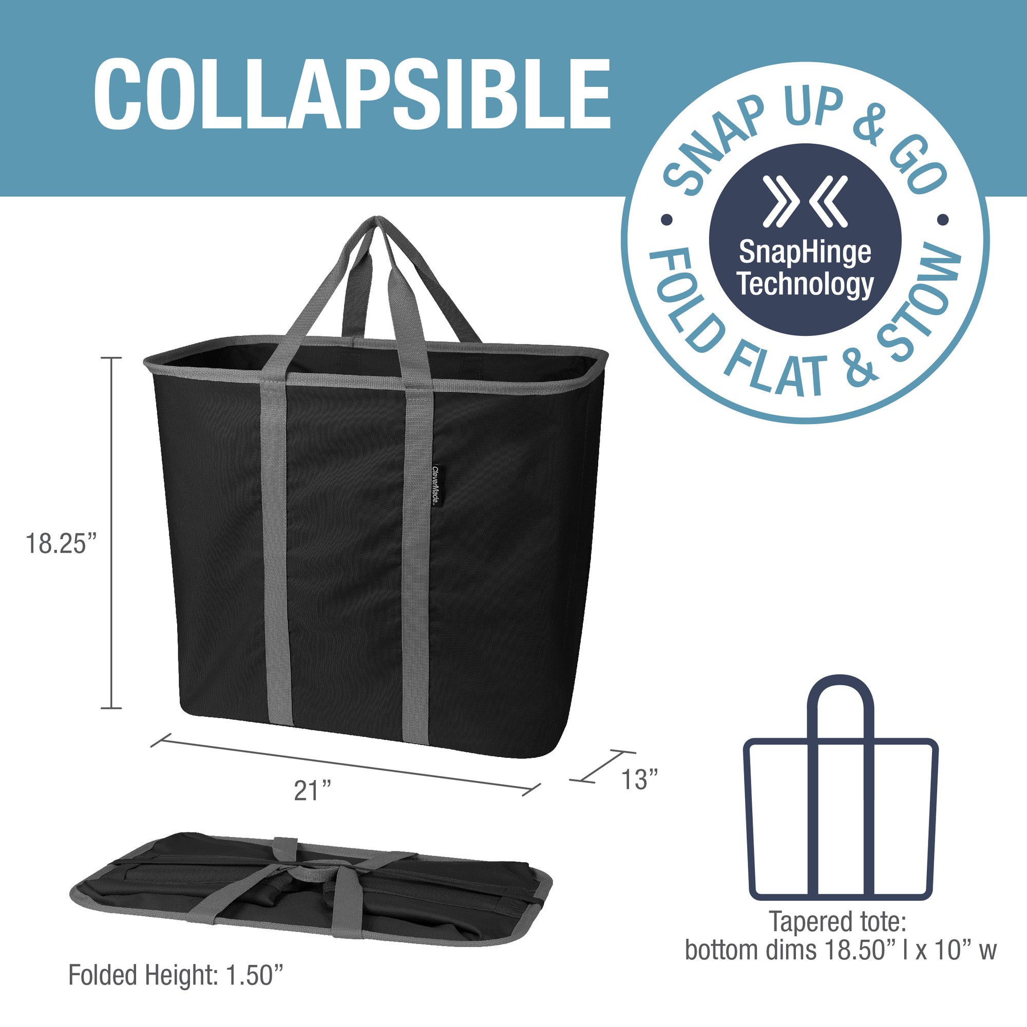 Collapsible Laundry Caddy