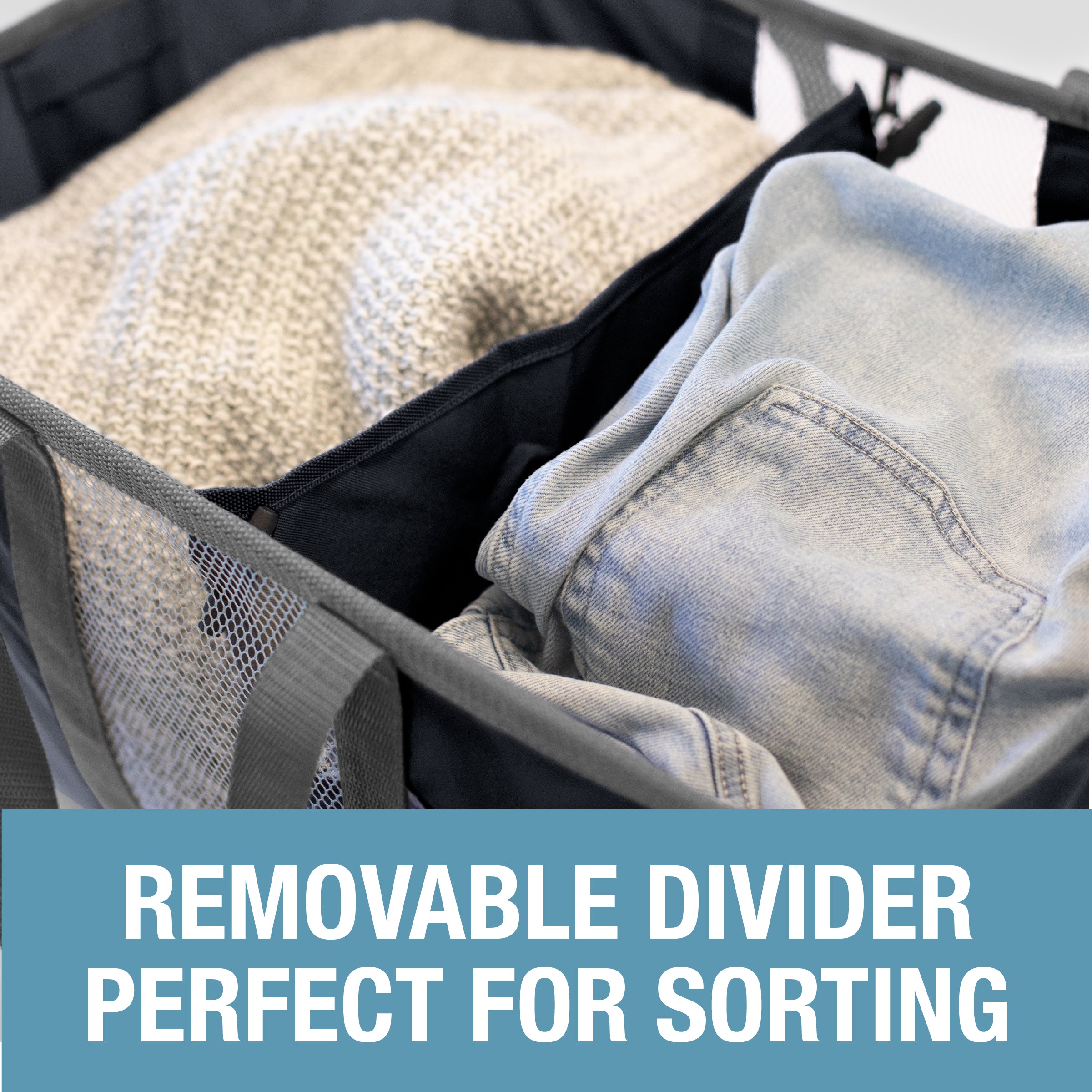  CleverMade Collapsible Fabric Laundry Basket