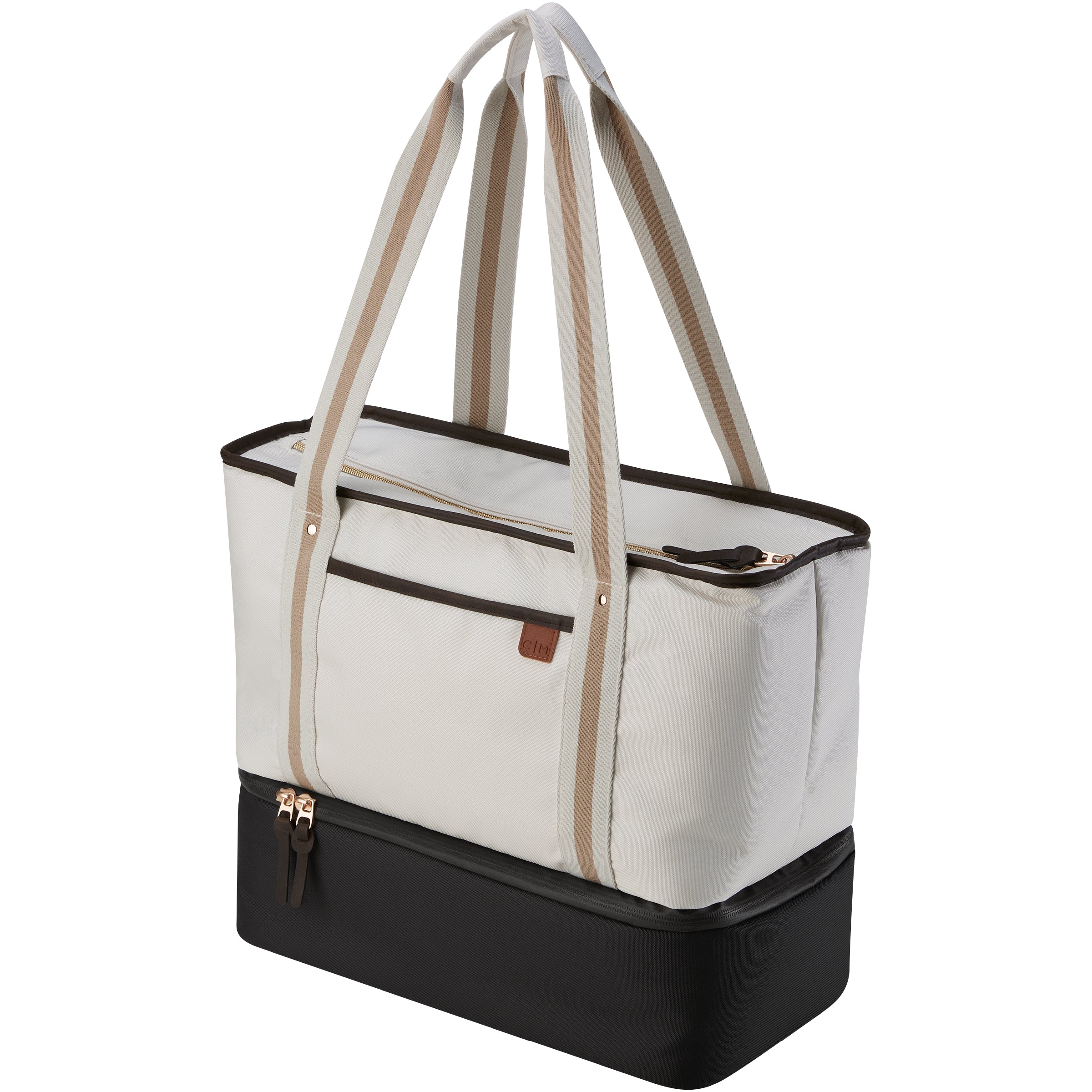 Caraket Canvas Tote Bag with Shoulder Strap White One Size