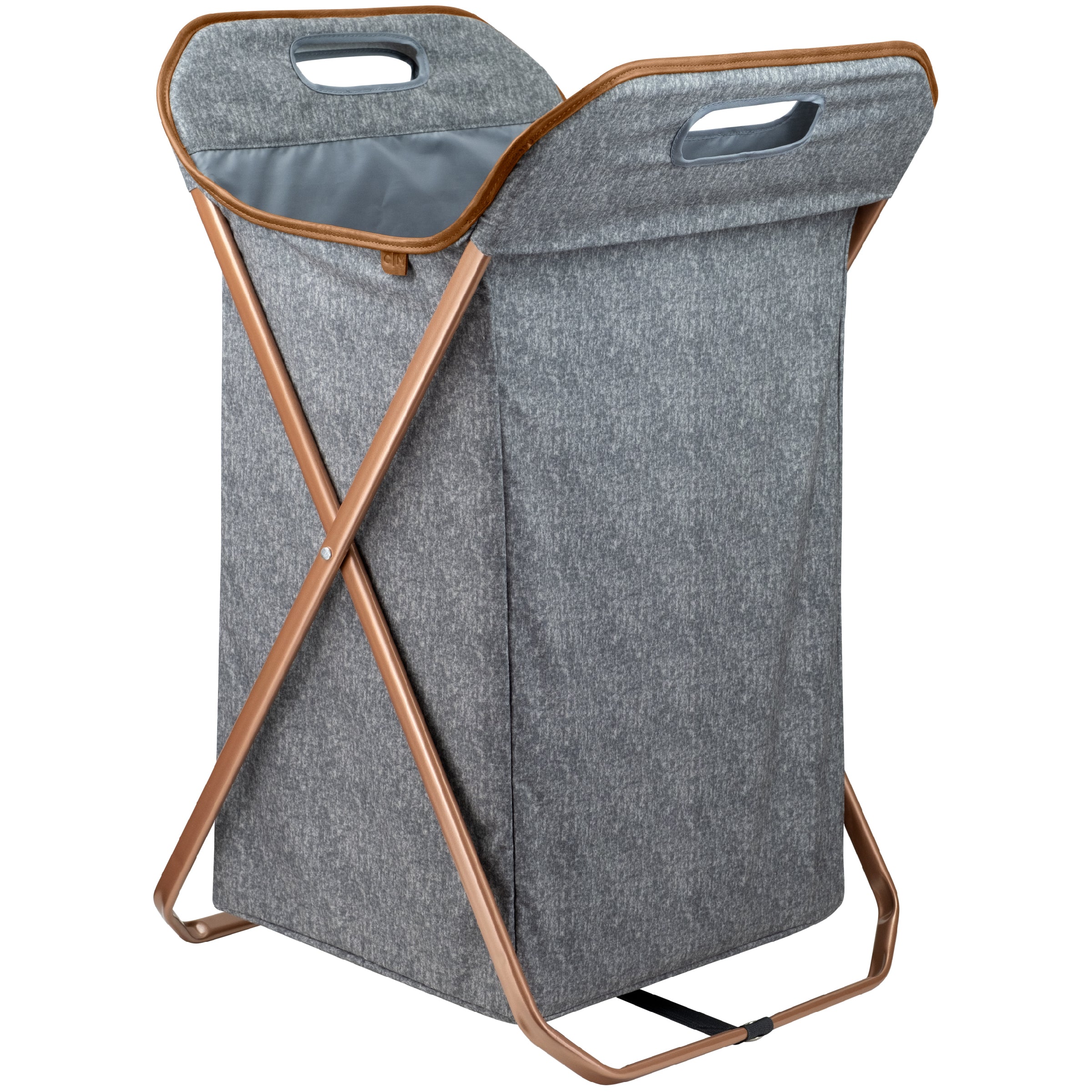 CleverMade Collapsible Fabric Laundry Basket Premium, 2 pack